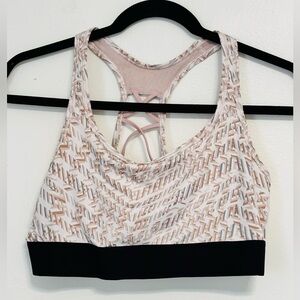 Victoria’s Secret Sport The Player Large Sports Bra Lattice Racerback